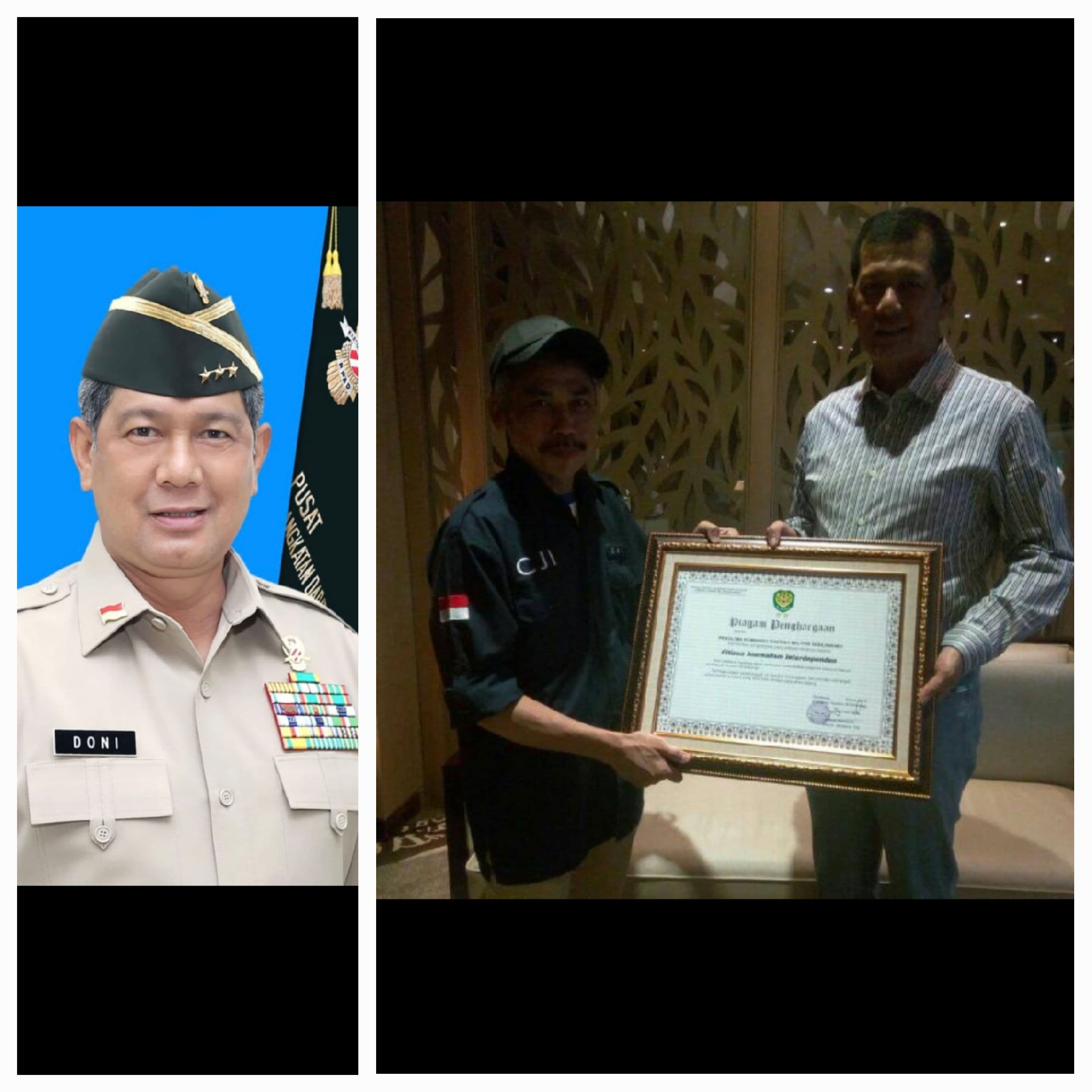 KENANGAN PENGABDIAN BERSAMA ALMARHUM LETJEN ( Purn ) DONI MONARDO