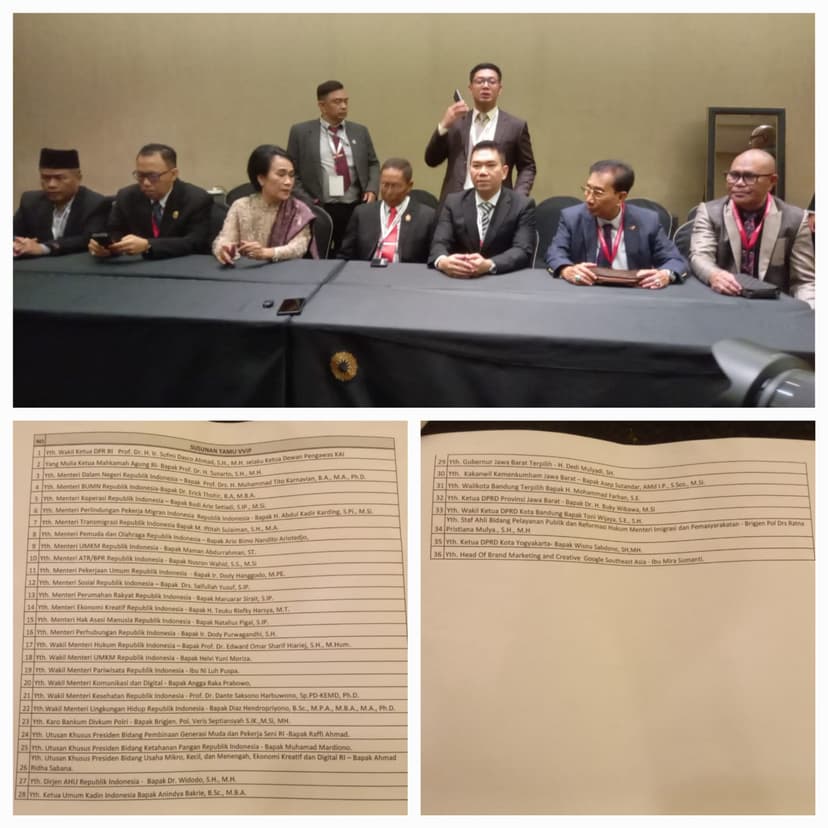Press Conference KONGRES ADVOKAT INDONESIA KE 4 : Ketua Umum Perhimpunan Advokat Indonesia Siti Jamaliah Lubis, S.H.