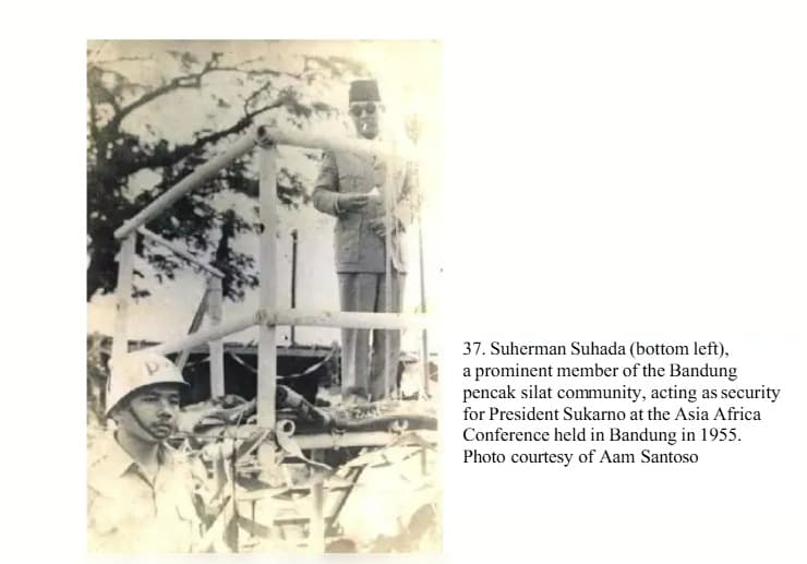 PARA PENDEKAR SILAT SUNDA JAWA BARAT PENGAMAN UTAMA KAA 1955