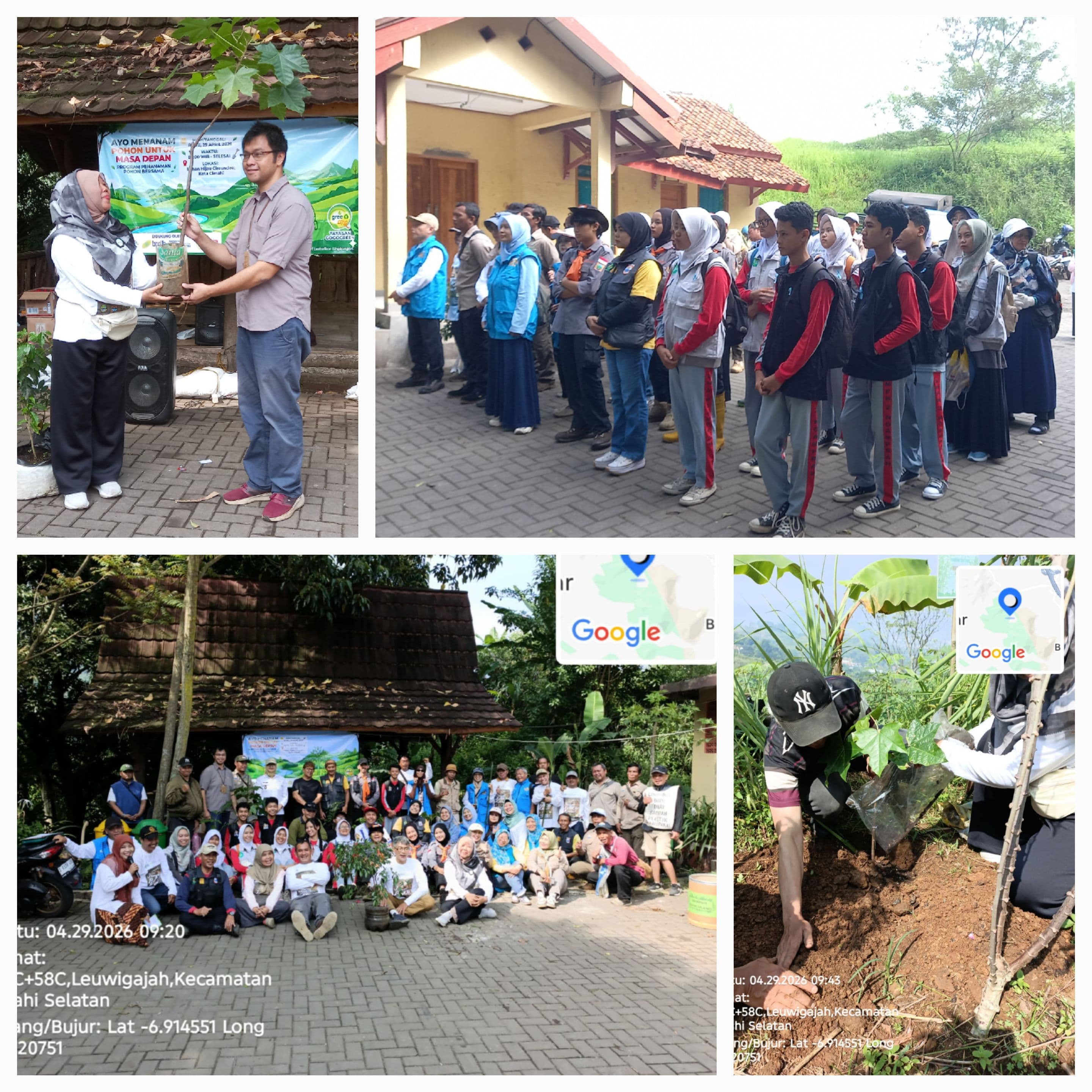 TPAS LEUWIGAJAH : DARI BEKAS LUKA BENCANA JADI PARU - PARU KOTA