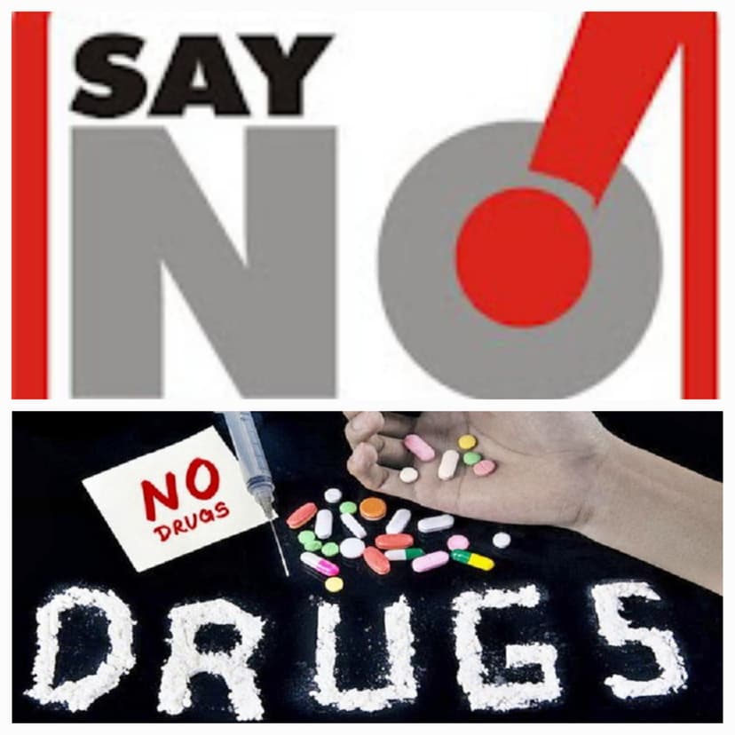 No Drugs !