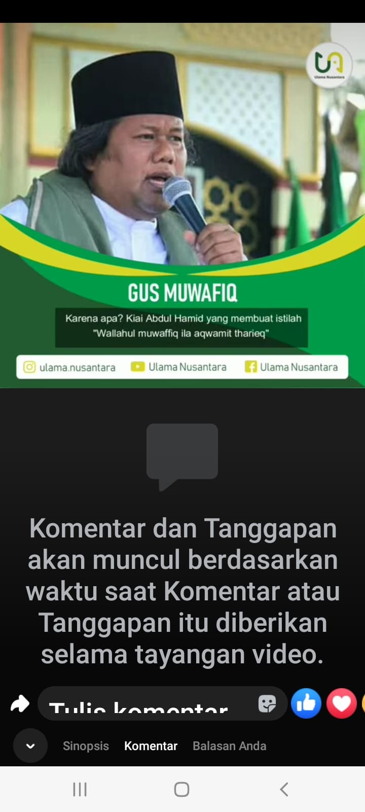 Ungkapan Akhir Penutup Ciri Khas N.U.