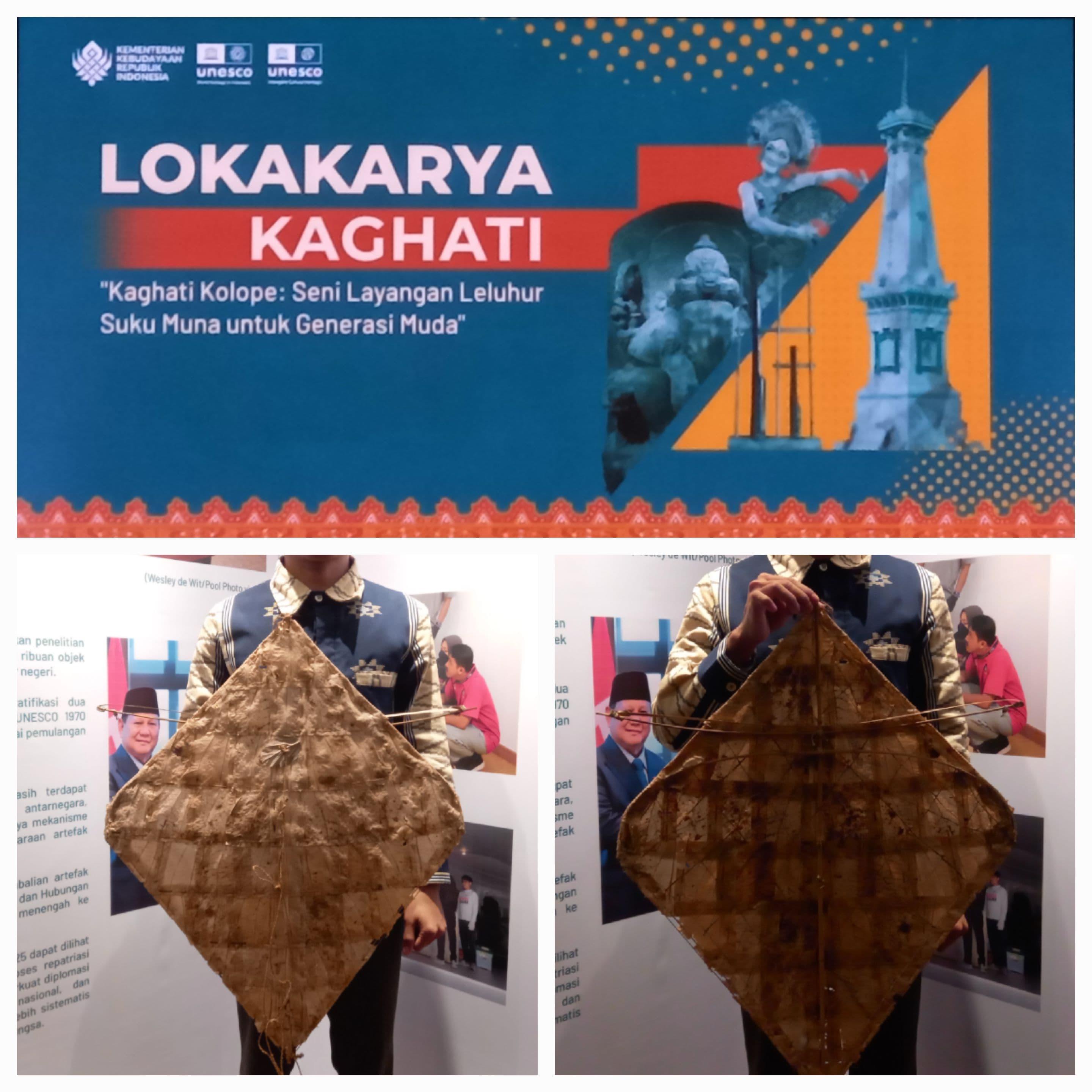 KAGHATI : LAYANGAN TERTUA DI DUNIA ASAL MUNA SULAWESI TENGGARA