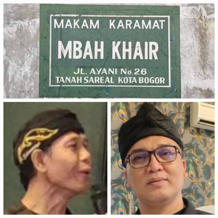Antara MBAH KHAIR : Kang DADANG ( Ketua DPW PPSI Jawa Barat ) Dan Kang FIRMAN ( DPD Bogor )