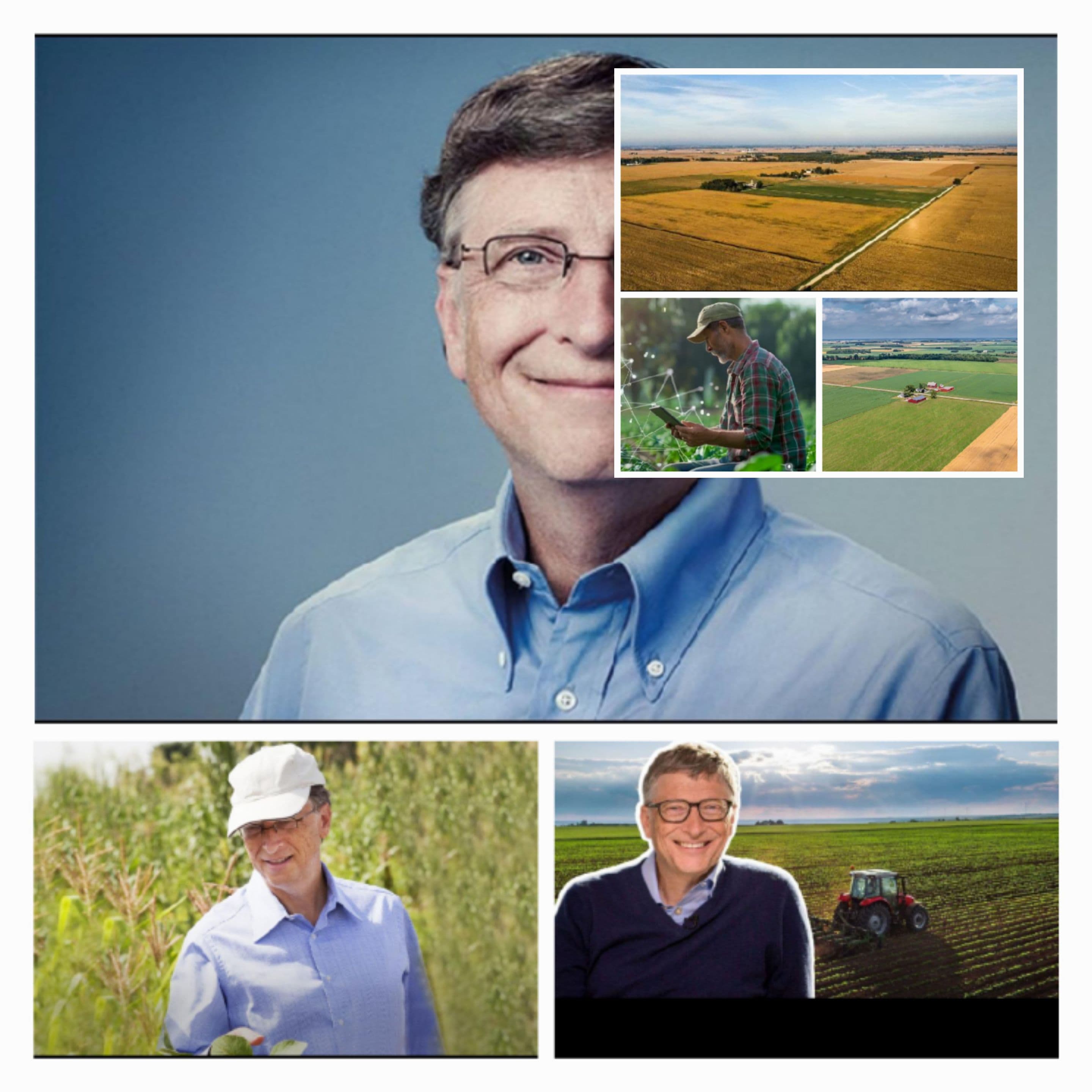 BILL GATES : DARI RAJA TEKNOLOGI KE INVESTOR LAHAN PERTANIAN RAKSASA