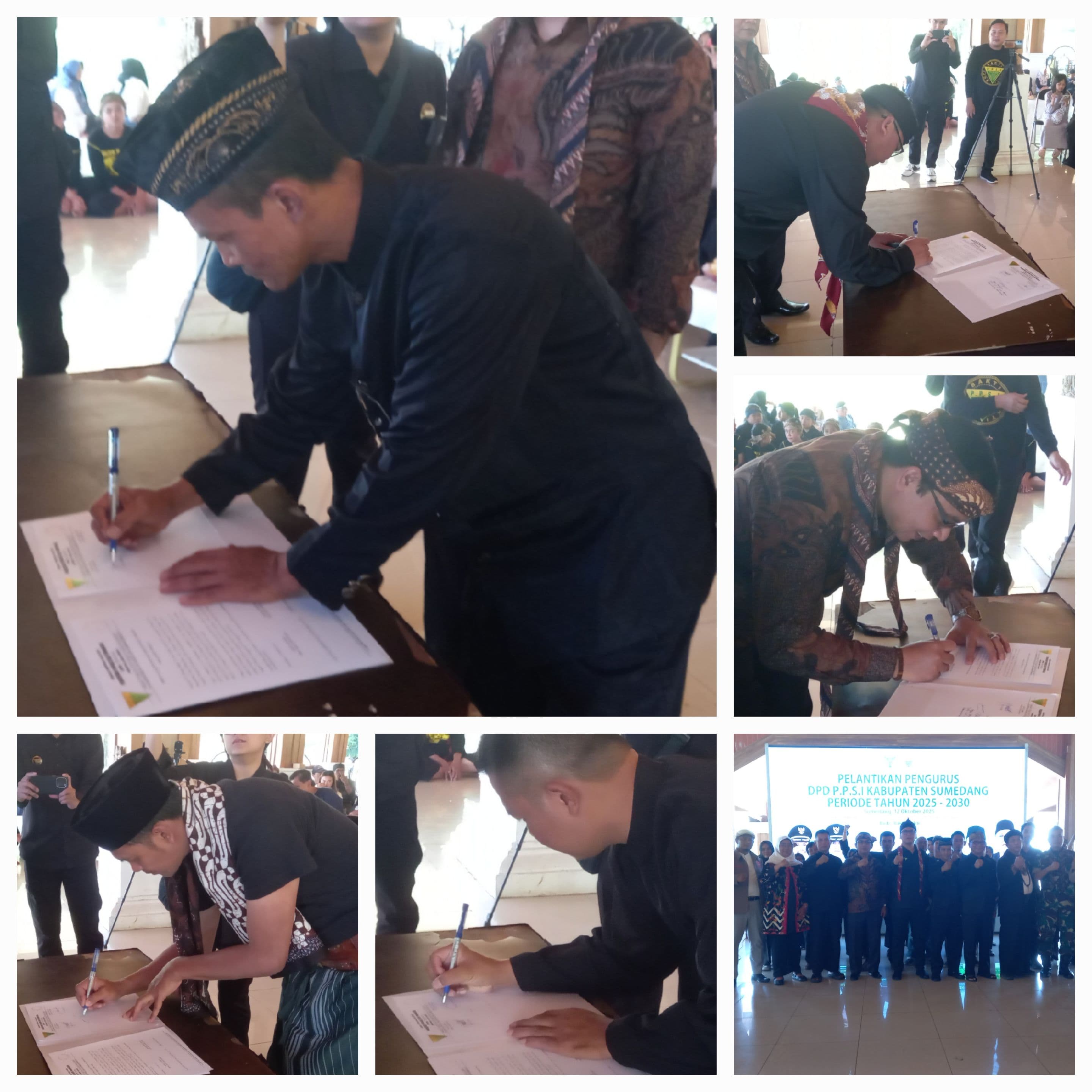 PELANTIKAN DEWAN PIMPINAN DAERAH PEESATUAN PENCA SILAT INDONESIA KABUPATEN SUMEDANG 