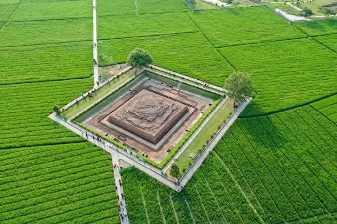 Candi Jiwa Batujaya Karawang Jawa Barat