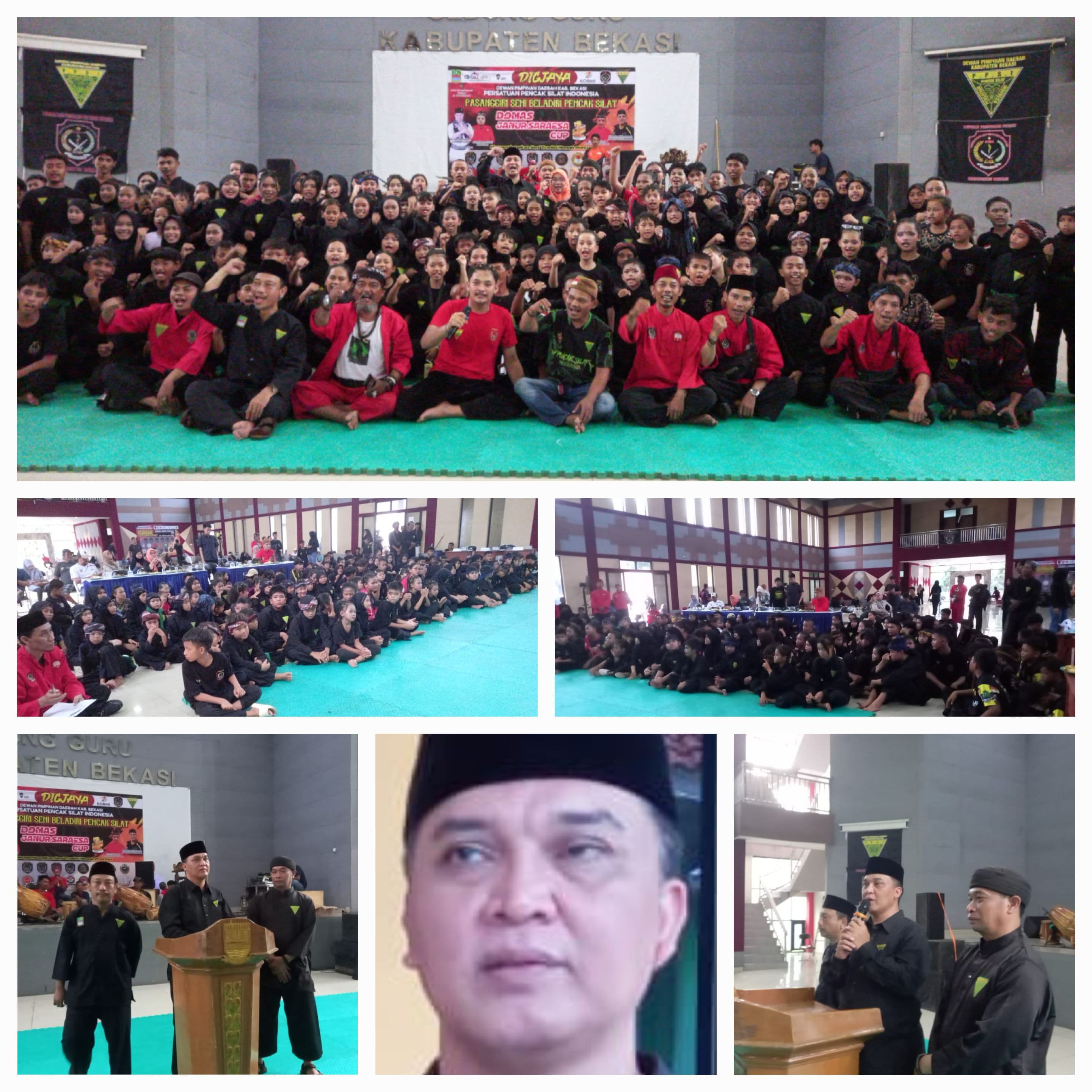 DEWAN PIMPINAN DAERAH KABUPATEN BEKASI  PERSATUAN PENCAK SILAT INDONESIA   PASANGGIRI SENI BELADIRI PENCAK SILAT   " DOMAS JANUR SARAESA CUP "