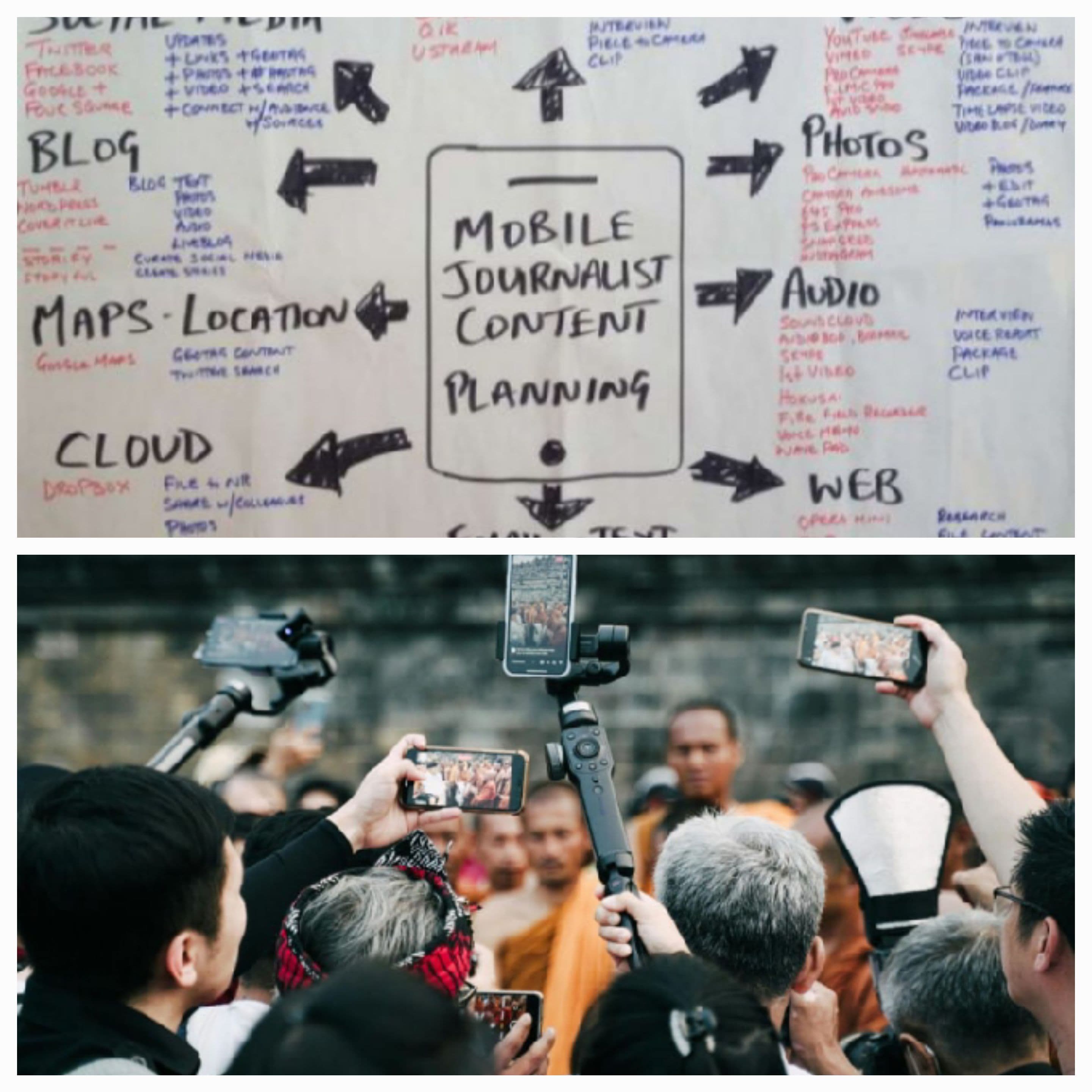 MOBILE JOURNALISM: ";MOJO "