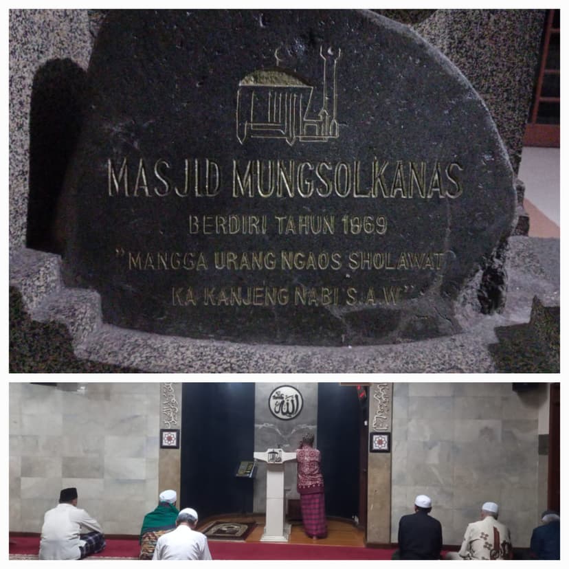 MUNGSOLKANAS : Masjid Tertua di Bandung