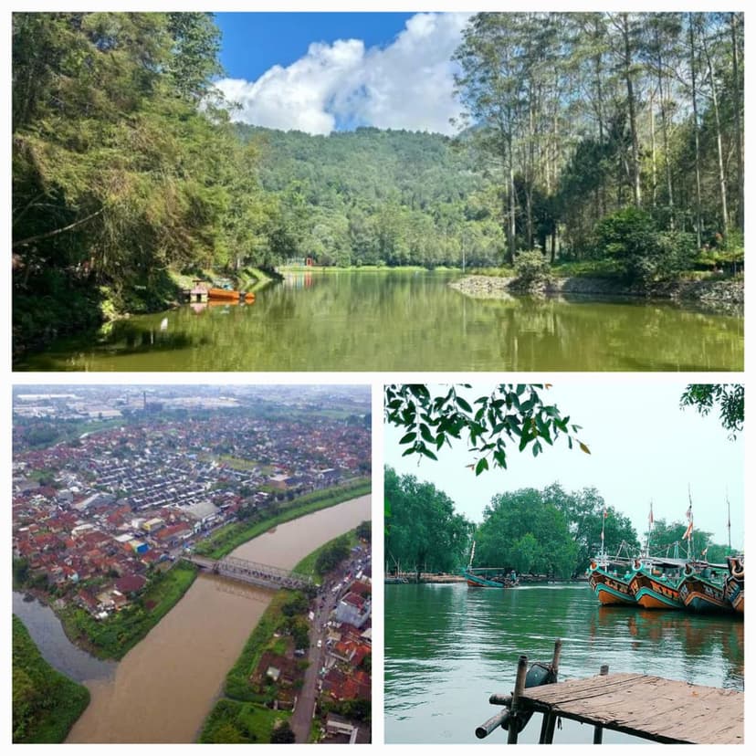 Hulu, Tengah sampe Hilir Sungai Citarum