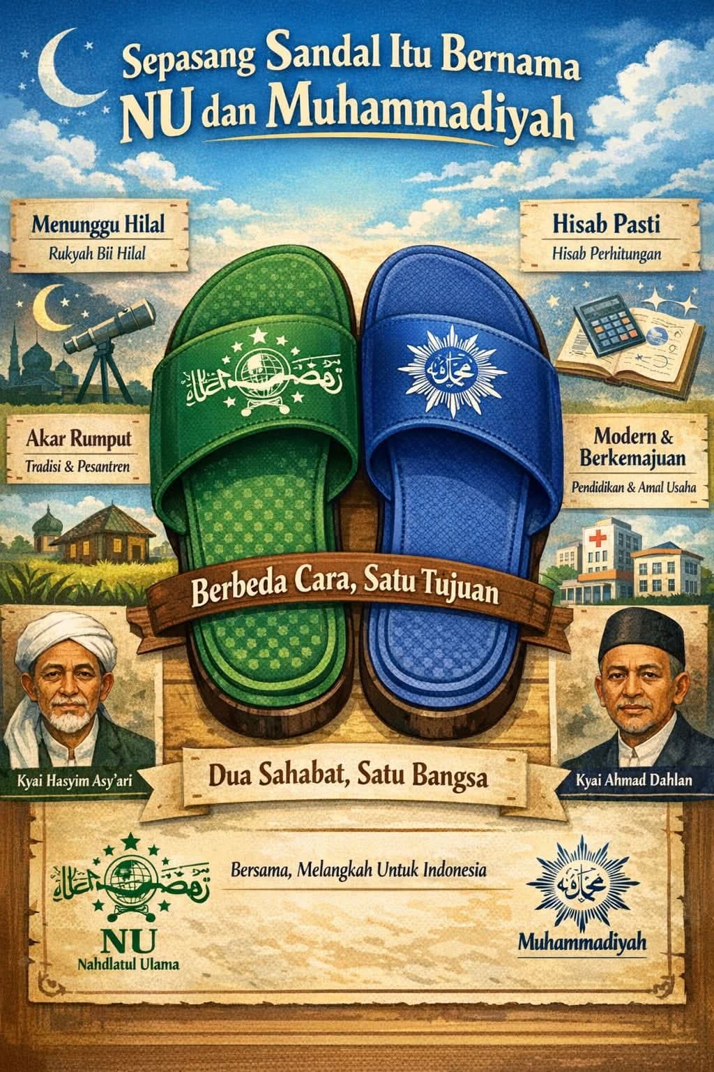 IDUL FITHRI 1447 HIJRIYYAH : JUM'AT ATAU SABTU ?