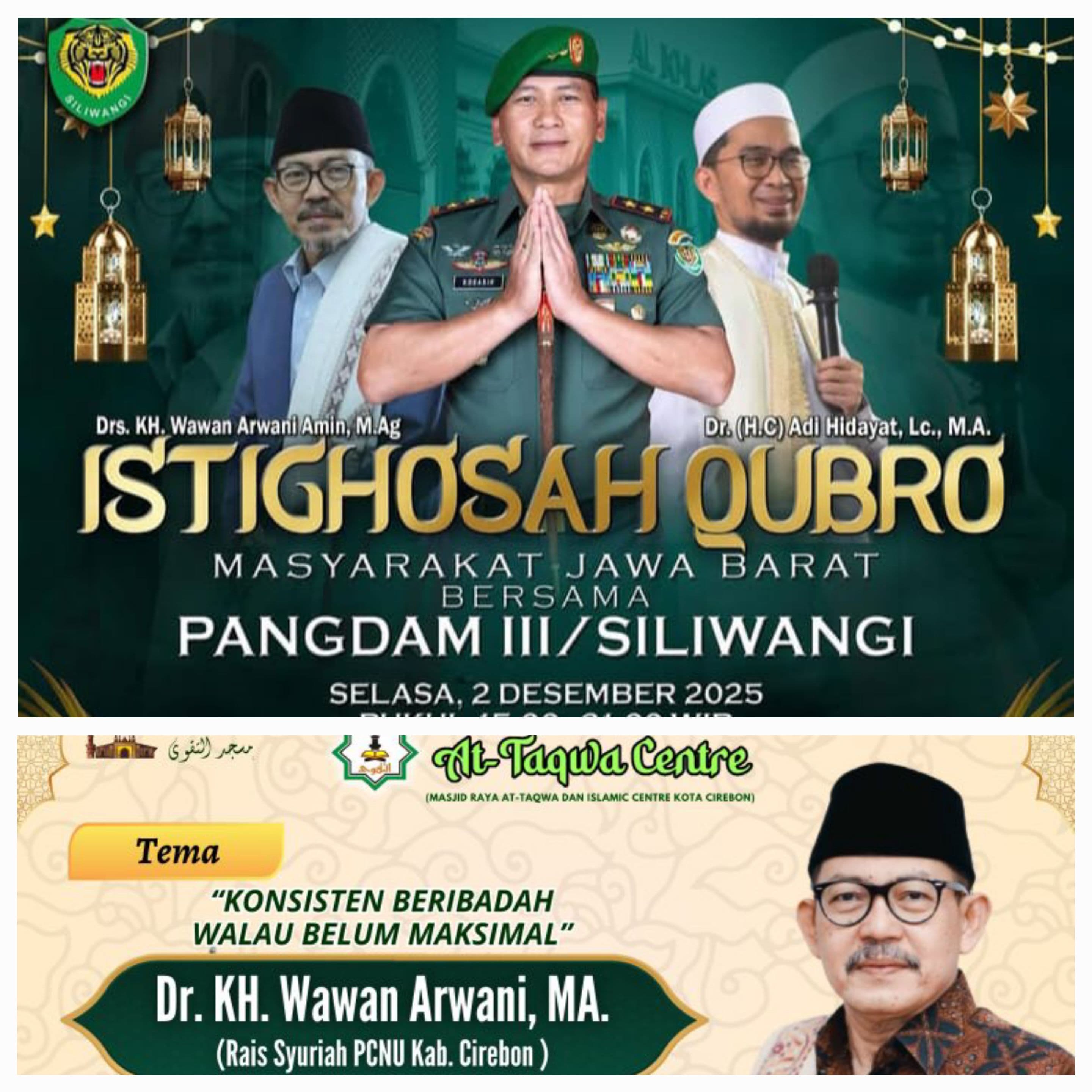 SINERGITAS PANJATAN DU'A BERSAMA MUSLIM JAWA BARAT DAN BANTEN UNTUK INDONESIA