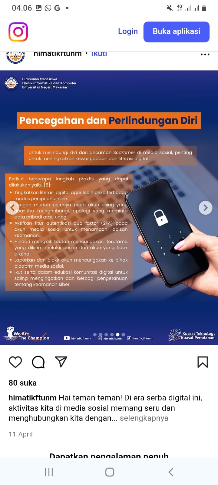 Scammer adalah penipu