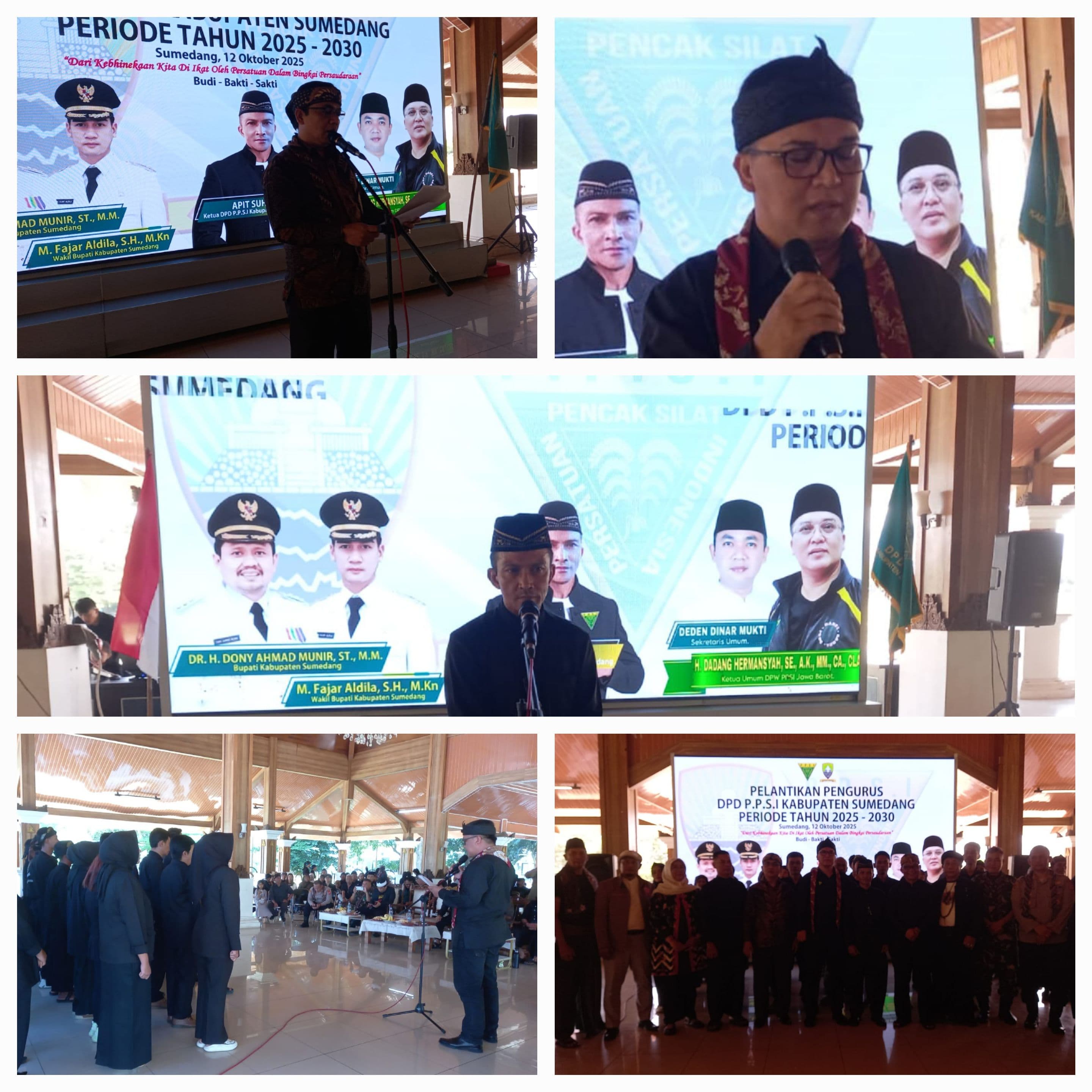 PELANTIKAN PENGURUS  DPD PPSI KABUPATEN SUMEDANG PERIODE 2025 - 2030  